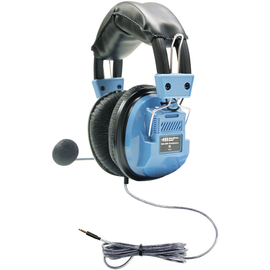 Hamilton Buhl Deluxe Headset with Gooseneck Microphone and TRRS Plug