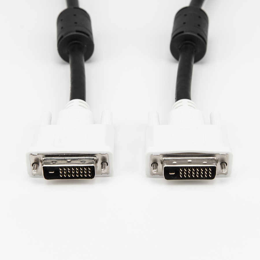 Rocstor Premium 10ft DVI-D Dual Link Monitor Extension Cable - M/F - DVI-D Male - DVI-D Female Video - 10ft - Black 25 Pin Cable M/F