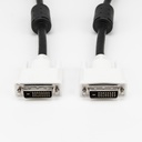 Rocstor Premium 10ft DVI-D Dual Link Monitor Extension Cable - M/F - DVI-D Male - DVI-D Female Video - 10ft - Black 25 Pin Cable M/F