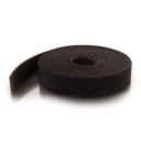 C2G 25ft Hook-and-Loop Cable Wrap - Cable Wrap - Black