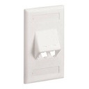 Panduit CFPSL2IWY Faceplate
