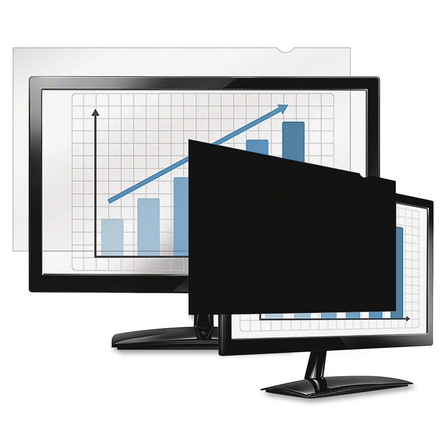Fellowes PrivaScreen™ Blackout Privacy Filter - 21.5" Wide