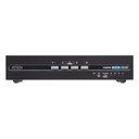 ATEN 4-Port USB HDMI Dual Display Secure KVM Switch with CAC (PSD PP v4.0 Compliant)