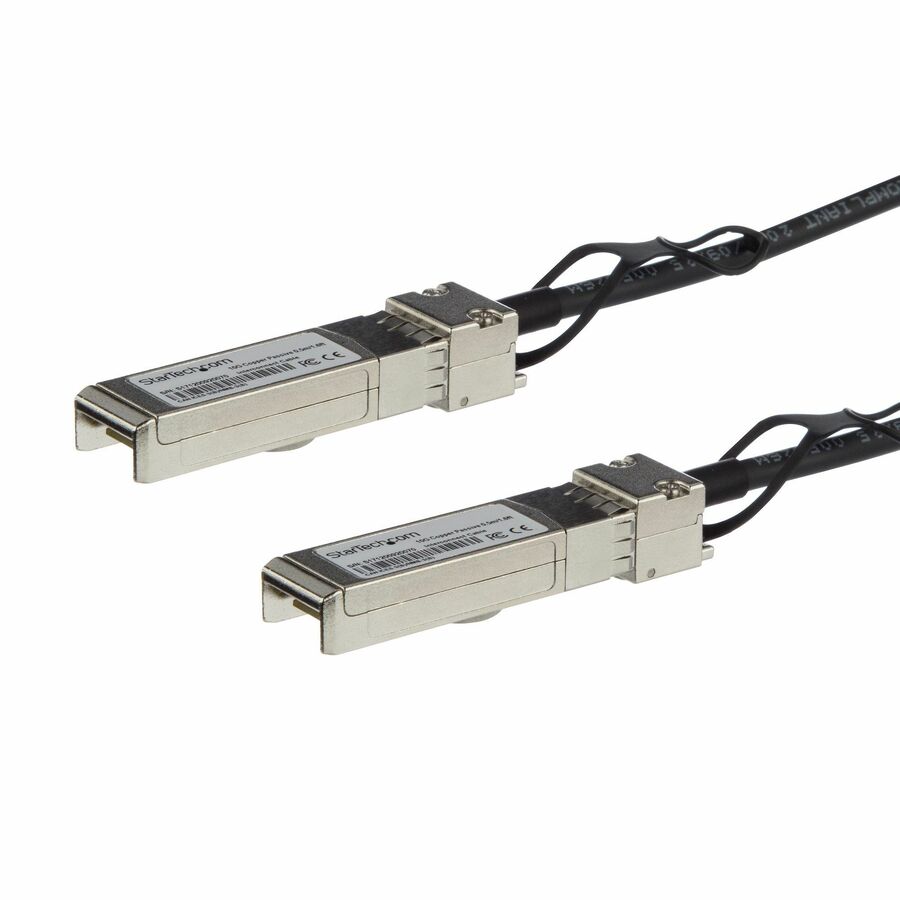 StarTech MSA Uncoded Compatible 3m 10G SFP+ to SFP+ Direct Attach Cable - 10 GbE SFP+ Copper DAC 10 Gbps Low Power Passive Twinax
