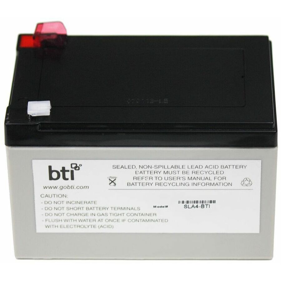 BTI RBC4-SLA4-BTI SEALED LEAD ACID BATTERY FOR APC - 2yr Warranty - BE750BB, BE750BBX450, BK650M, BK650MC, BK650MI, BK650MUS, BK650X06, BP500JPNP, BP650IPNP, BP650PNP