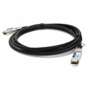 AddOn Intel® 100CQQH3010 to Mellanox® MCP1600-C001 Compatible TAA Compliant 100GBase-CU QSFP28 to QSFP28 Direct Attach Cable (Passive Twinax, 1m)