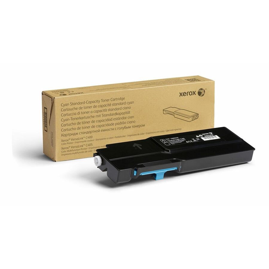 Xerox Genuine Xerox® VersaLink® C400 Color Printer, C405 Color Multifunction Printer Cyan Standard capacity Toner Cartridge (2500 Pages) - 106R03502