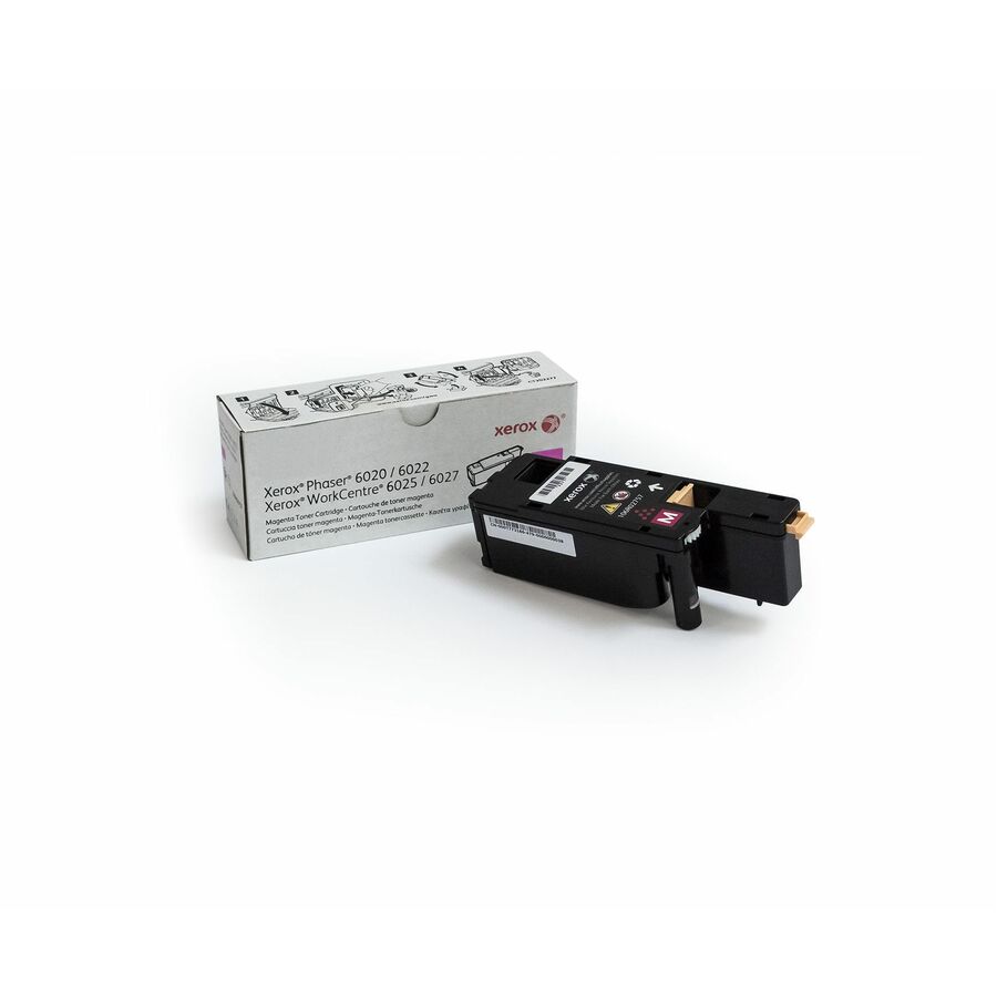 Xerox Genuine Phaser® 6020/6022, WorkCentre® 6025/6027 Magenta Standard capacity Toner Cartridge (1000 Pages) - 106R02757