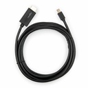 Rocstor Premium Mini DisplayPort to HDMI cable - 10 ft (3m) - 4K/2K - DisplayPort to HDMI Cable - For MacBook, Macbook Pro, Macbook Air, Mac Mini, Ultrabook, Projector, Desktop Computer - 10 ft - 1 Pack - 1 x Mini DisplayPort Male - 1 x HDMI Male - Gold Plated Connectors - 4Kx2K@30Hz - Black CABLE MDP TO HDMI CABLE- 4K