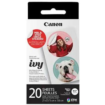 Canon ZINK Pre Cut Circle Sticker Pack