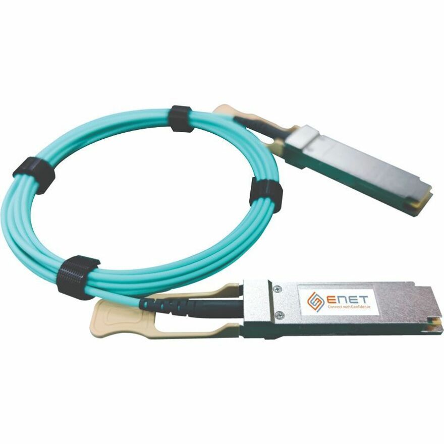 ENET Cisco Compatible QSFP-100G-AOC1M TAA Compliant Functionally Identical 100GBASE-AOC QSFP28 Active Optical Cable 1m
