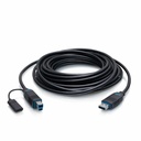 C2G Performance Fiber Optic Data Transfer Cable