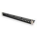 AddOn 19-inch 1U 24-Port Unloaded Patch Panel