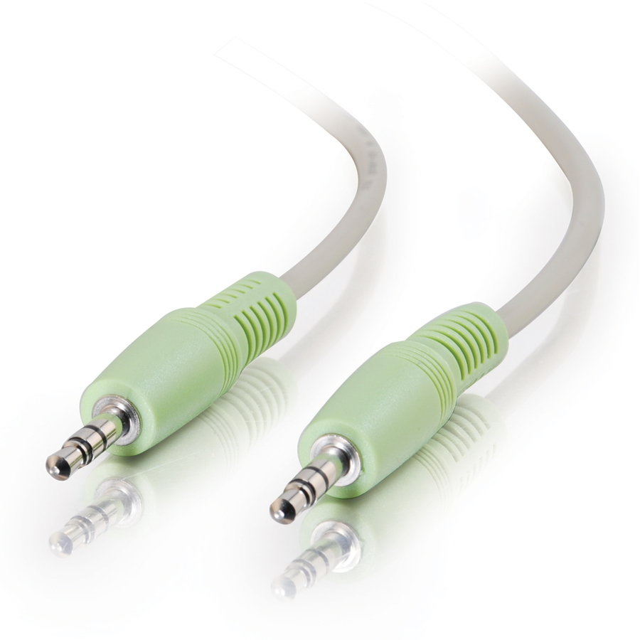 C2G 12ft 3.5mm M/M Stereo Audio Cable (PC-99 Color-Coded)