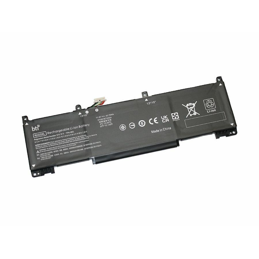 BTI M75599-005-BTI 3-CELL 11.4V LI-ION BATTERY M75599-005, RH03XL, RH03042XL-PL, TPN-IB0L, M75017-AC1, HSTNN-OB2X