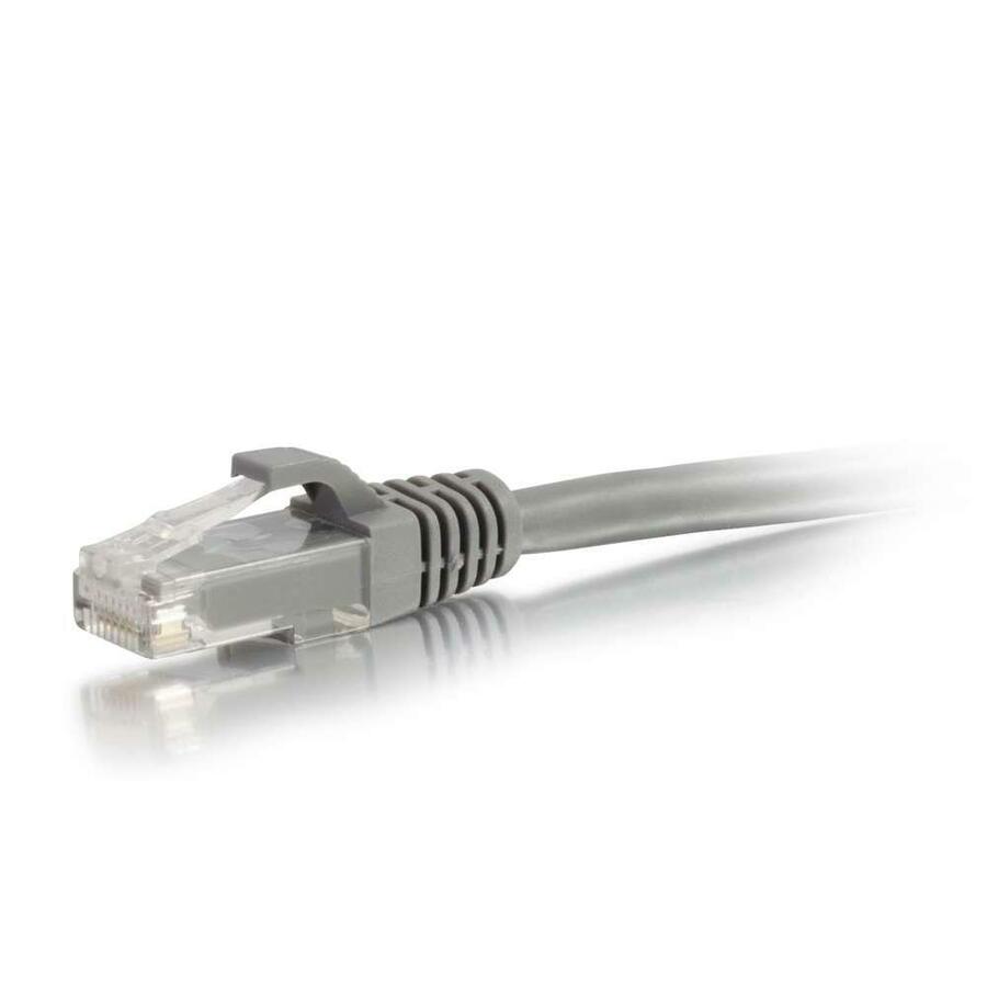 C2G 12ft Cat6a Snagless Unshielded (UTP) Network Patch Ethernet Cable-Gray
