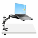 StarTech Desk Mount Laptop Arm, Full Motion Articulating Arm/Stand for Laptop or 34" (17.6lb/8kg) Monitor, VESA Mount Laptop Tray