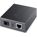 TP-Link TL-FC111PB-20 - 10/100 Mbps WDM SFP to RJ45 Fiber to Ethernet Media Converter with 1-Port PoE