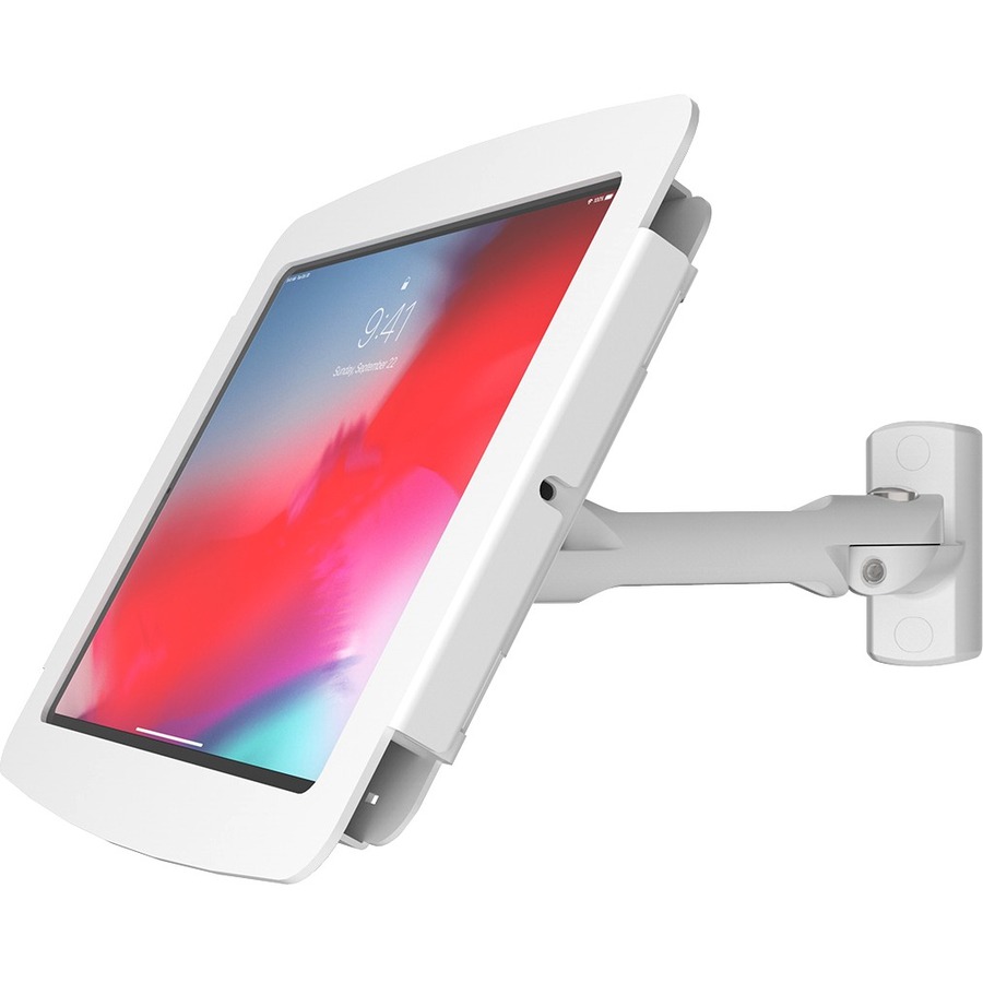 Compulocks iPad 10.2" Space Enclosure Swing Wall Mount White
