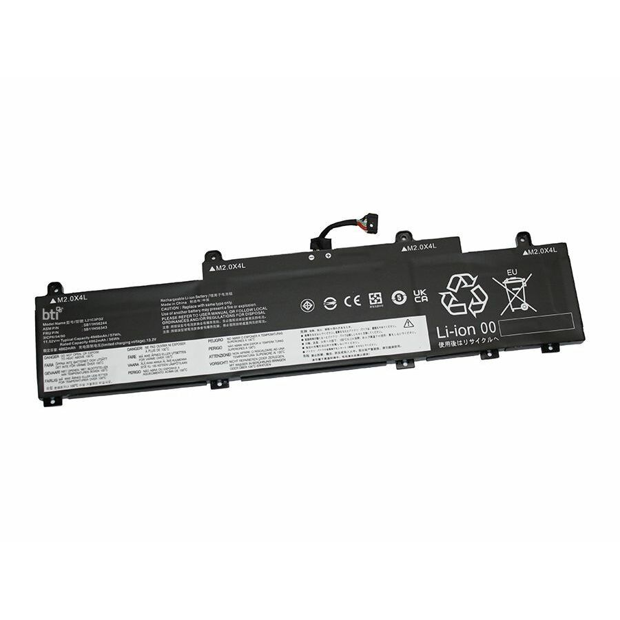 BTI 5B11H56348-BTI 11.52V 47WHR LI-ION BATTERY 5B11H56348, 5B11M90000, L22D3P70, SB11M89801, 5B11M90001, L22B3P70, SB11M89802, 5B11H56349, SB11H56250, 5B11H56350, SB11H56251, 5B11H56351, 5B11M90002, L22X3P70, SB11M89803, 5B11M89999, THINKPAD L14 GEN 4, L14 GEN 4 21H1, L14 GEN 4 21H2, L14 GEN 4 21H5