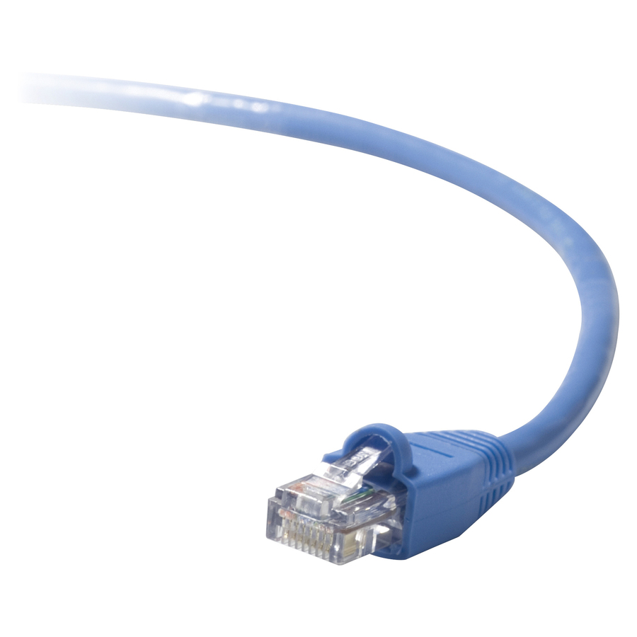 Belkin RJ45 CAT-5e Patch Cable, Snagless Molded Blue 03