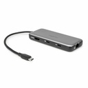 Rocstor Type-C to HDMI/USB-A 10GX2/Type-C data/RJ45/ PD Charging with DP1.4 Alt mode