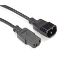 Black Box Power Cord Extension - IEC-60320-C13 to IEC-60320-C14, 2-ft. (0.6-m)