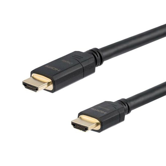 StarTech 80 ft (24,4m) Active HDMI Cable, 4K High Speed HDMI Cable, Ultra HD 4k x 2k HDMI, Durable HDMI Cord, 4K 30Hz, M/M