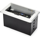 StarTech Conference Table Connectivity Box for A/V - USB Charging - LAN - HDMI / VGA / DisplayPort Inputs - HDMI Output - 4K