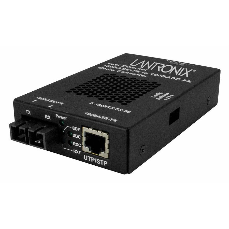 Transition Networks Stand-alone Fast Ethernet Media Converter 100Base-TX to 100Base-FX - 1 x Network (RJ-45) - 1 x SC Ports - Multi-mode - 1300 nm Fiber - Fast Ethernet - 100Base-TX, 100Base-FX - 2 km - AC/DC - Standalone, Rack-mountable, Shelf Mount, DIN Rail Mountable, Wall Mountable