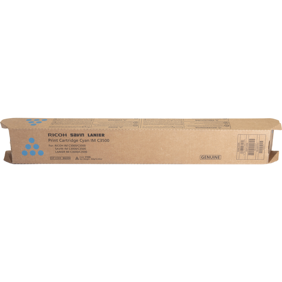 Ricoh Original Laser Toner Cartridge - Cyan - 1 Each - 19000 Pages