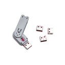 SYBA Multimedia USB Port Blocker with 1 Key and USB Lock