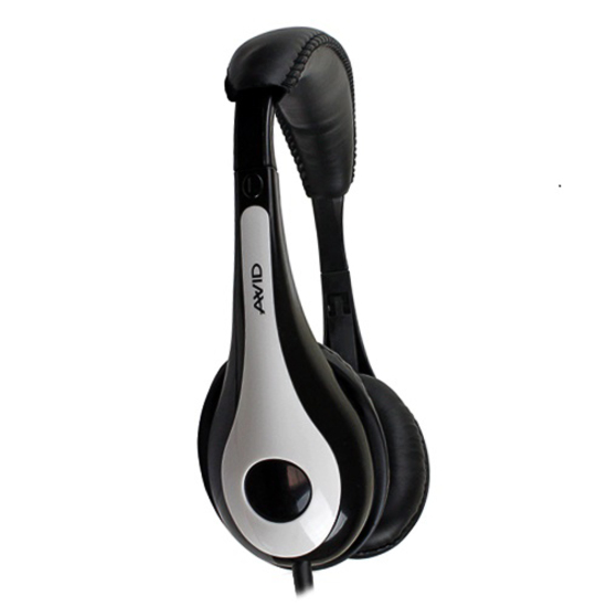Avid Education AE-35 Light Weight Headphone with Braided Nylon Cord, White