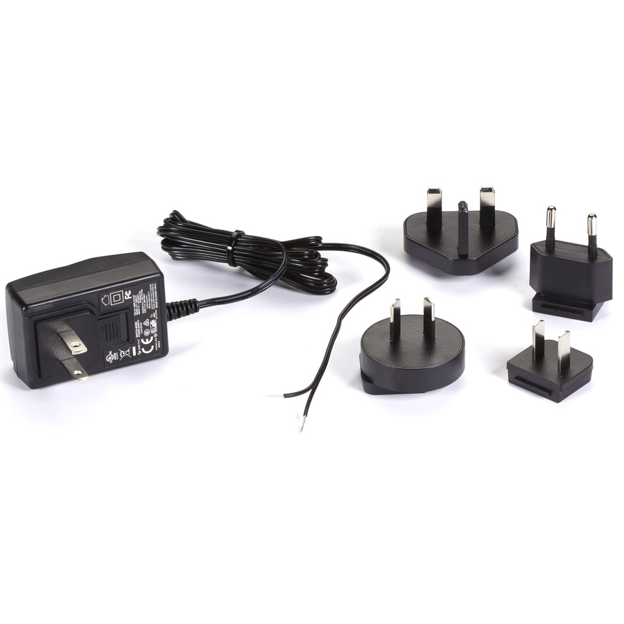 Black Box Wallmount Power Supply with Bare Leads - 120-VAC/12-VDC