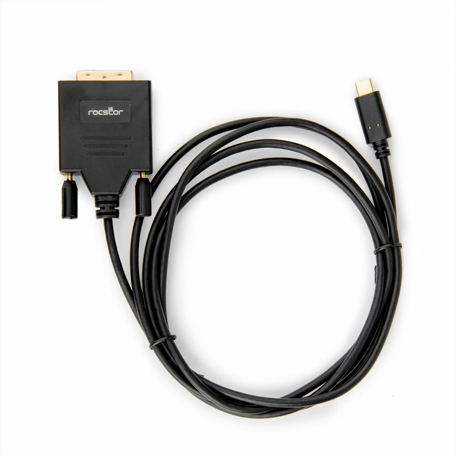 Rocstor Premium USB-C to DVI Cable - 6 ft / 2m