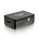 C2G Pro HDMI to VGA Converter - HDMI to VGA Adapter - 1 x HDMI Female Digital Audio/Video - 1 x HD-15 Female VGA, 1 x Mini-phone Audio - Black