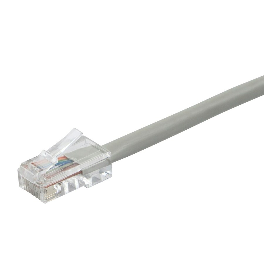 Monoprice ZEROboot Series Cat6 24AWG UTP Ethernet Network Patch Cable, 50ft Gray