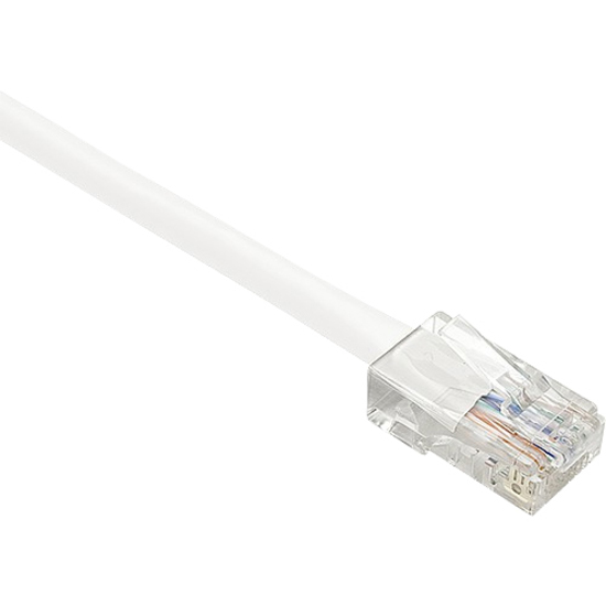 Unirise Cat.6 Patch UTP Network Cable - 25 ft Category 6 Network Cable for Network Device - First End: 1 x RJ-45 Network - Male - Second End: 1 x RJ-45 Network - Male - Patch Cable - White