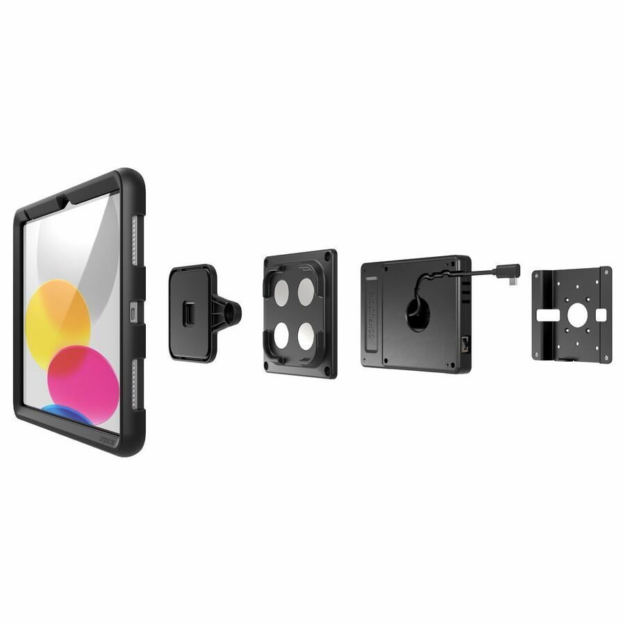 Compulocks Wall Mount for Tablet, Printer, Scanner, Bar Code Scanner, Docking Station - Black