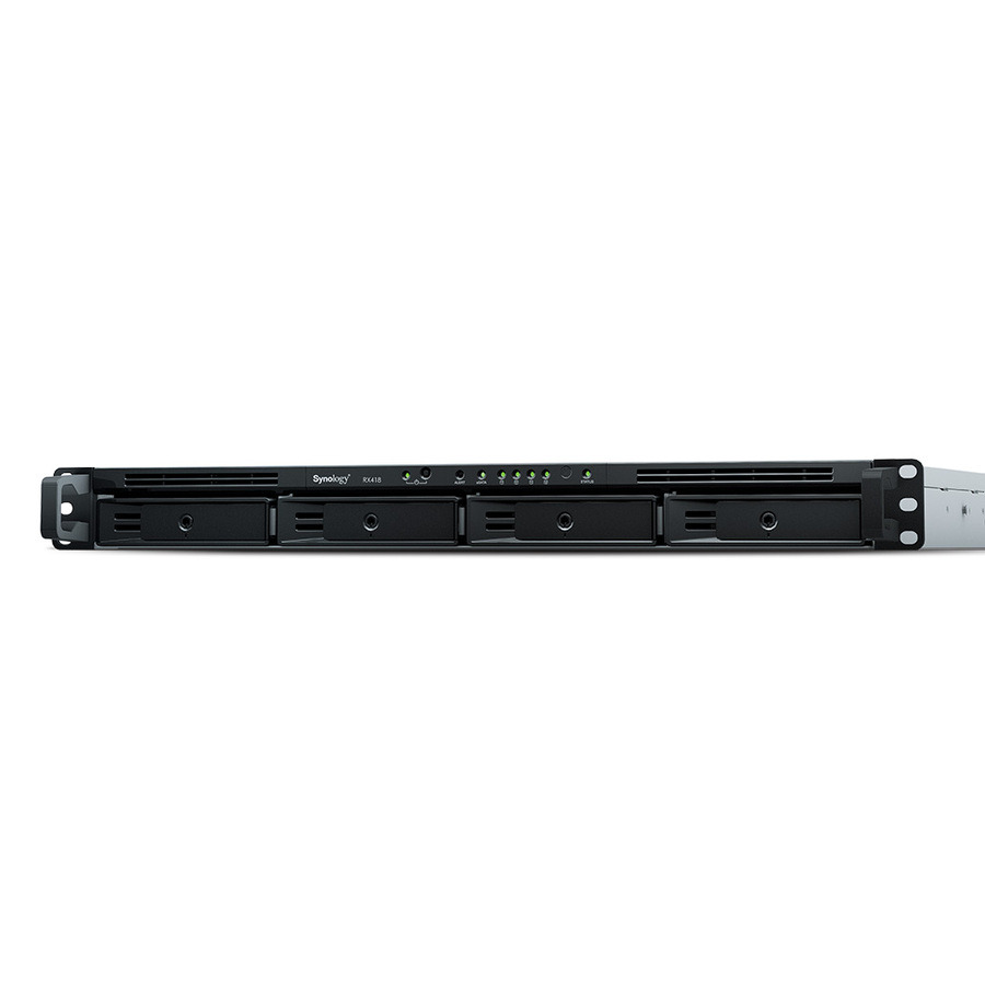 Synology RX418 Drive Enclosure - eSATA Host Interface - 1U Rack-mountable