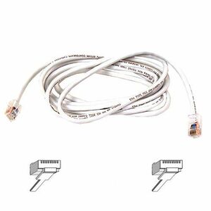 Belkin Cat6 Cable - RJ-45 Male - RJ-45 Male - 10ft - White