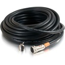 C2G 100ft RapidRun Multi-Format Runner Cable - CMG-rated - 100 ft Proprietary A/V Cable for Audio/Video Device, Projector - First End: 1 x 15-pin Proprietary Connector Audio/Video - Female - Second End: 1 x 15-pin Proprietary Connector Audio/Video - Female - Shielding - CMG - Black - 1