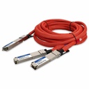 AddOn Mellanox® MCA7J60-N004 Compatible TAA 800GBase-CU OSFP112 to 2xOSFP112-RHS Direct Attach Cable (Active Twinax, 4m, Infiniband)