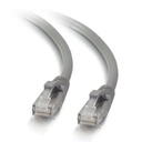 C2G 1ft Cat5e Snagless Unshielded (UTP) Network Patch Ethernet Cable - Gray