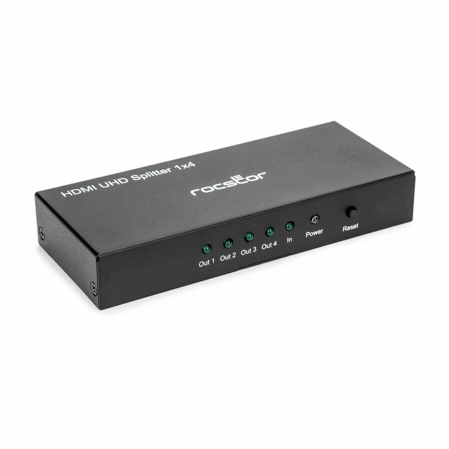 Rocstor Premium 4 Port HDMI Splitter - 4K / 60Hz