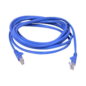 Belkin Cat. 5E Patch Cable - RJ-45 Male - RJ-45 Male - 3ft - Blue