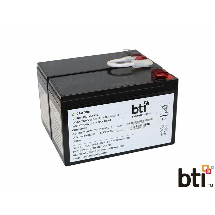 BTI APCRBC109-SLA109 SEALED LEAD ACID BATTERY FOR APC RBC109 - 2yr Warranty - BR1200LCDI, BR1300LCD, BR1500LCD, BX1300LCD, BX1300LCD-CN, BX1500LCD