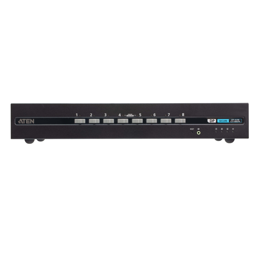 ATEN 8-Port USB DisplayPort Secure KVM Switch (PSD PP v4.0 Compliant)