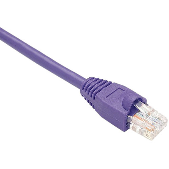 Unirise Cat.6 Patch Network Cable - 25 ft Category 6 Network Cable for Network Device - First End: 1 x RJ-45 Network - Male - Second End: 1 x RJ-45 Network - Male - Patch Cable - Purple