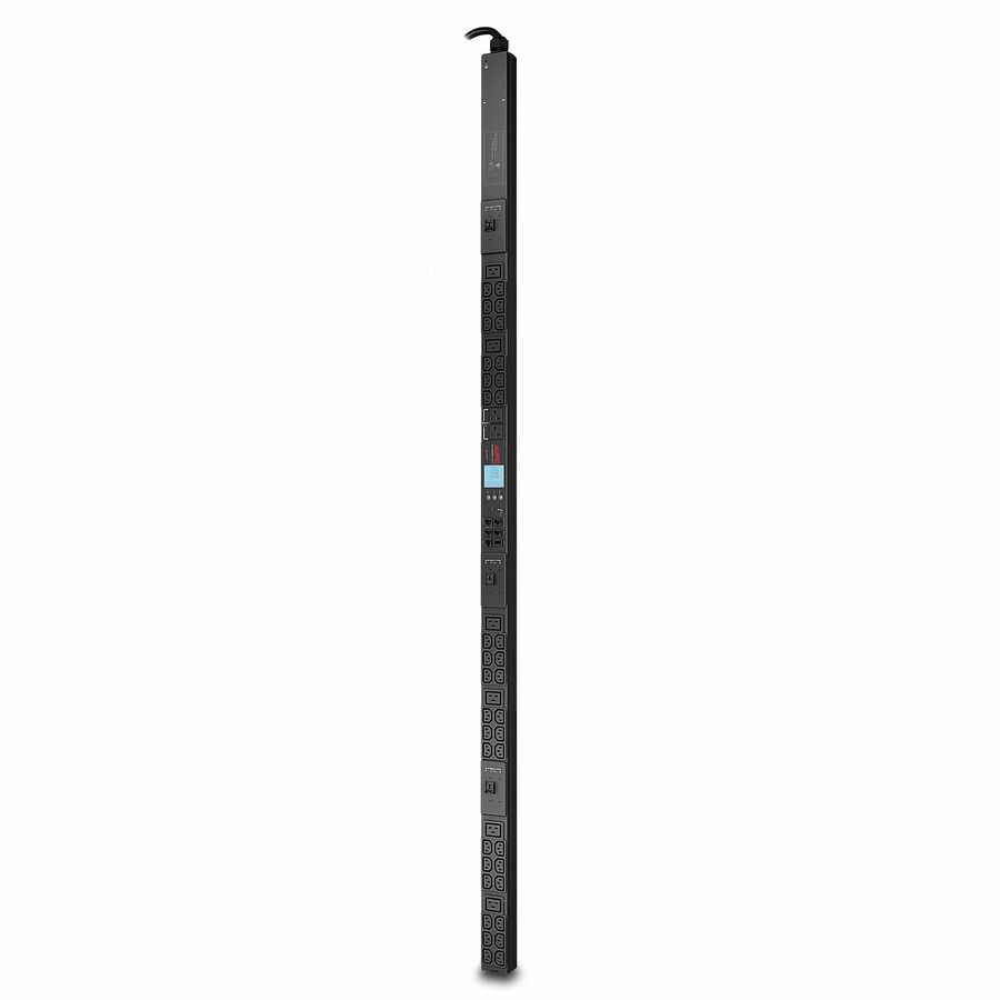 APC NetShelter Metered Rack PDU, 0U, 8.6kW, 208V, 3 phase, 30A, 36 C13, 6 C19 and 2 NEMA 5-20R outlets